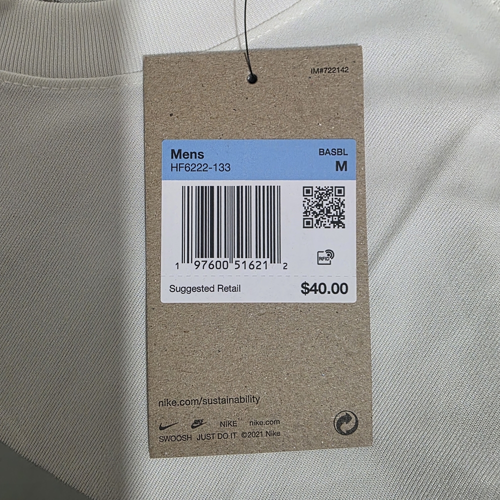 Nike White 'Easy Cheese' Graphic Tee - Picture 8 of 8